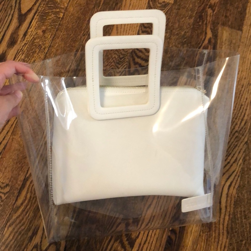 Staud Shirley Bag, white